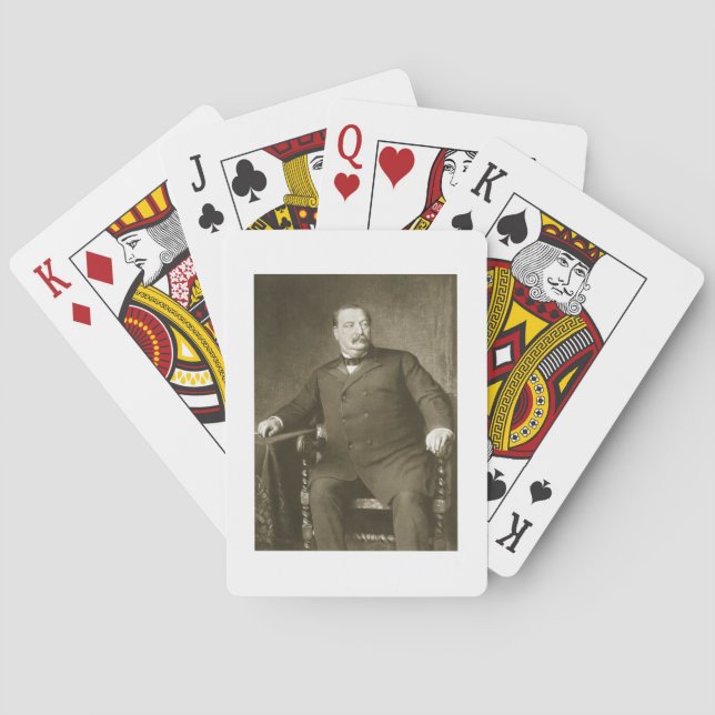 Grover Cleveland, 22nd and 24th President of th Un Poker Cards (Back)