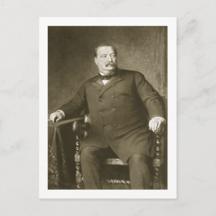 Grover Cleveland, 22nd and 24th President of th Un Postcard