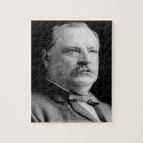 Grover Cleveland 22nd President of America Jigsaw Puzzle