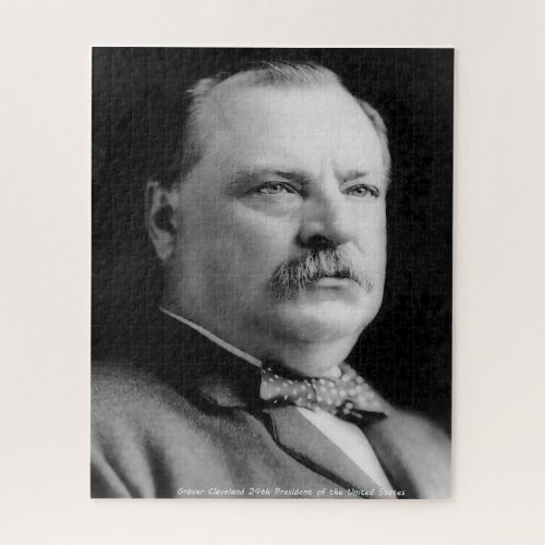 Grover Cleveland 24th President of America Jigsaw Puzzle