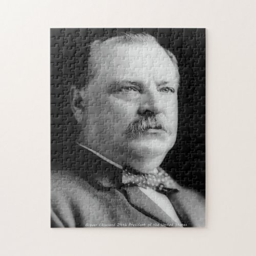 Grover Cleveland 24th President of America Jigsaw Puzzle