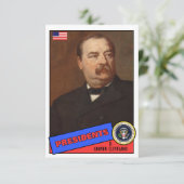 Grover Cleveland Baseball Card (Standing Front)