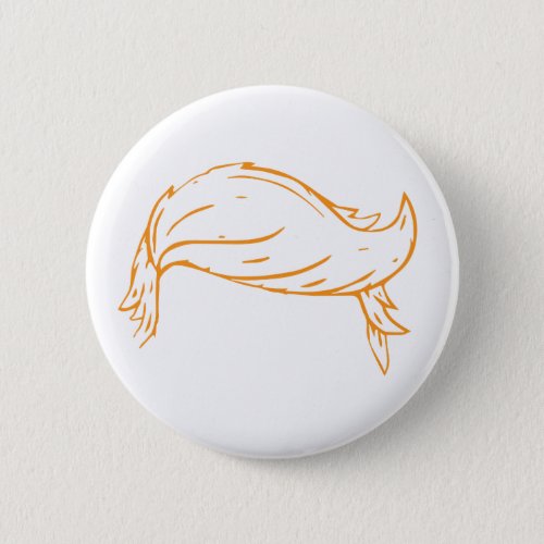 Grover Cleveland Golden Hair Button Pin