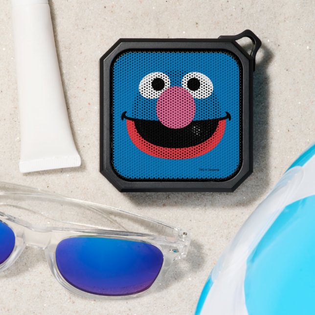 Grover Face Art Bluetooth Speaker (Insitu(Beach))