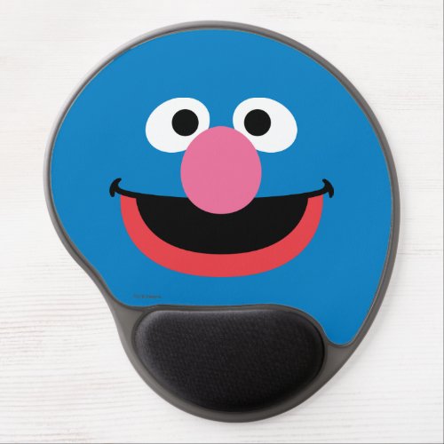 Grover Face Art Gel Mouse Pad