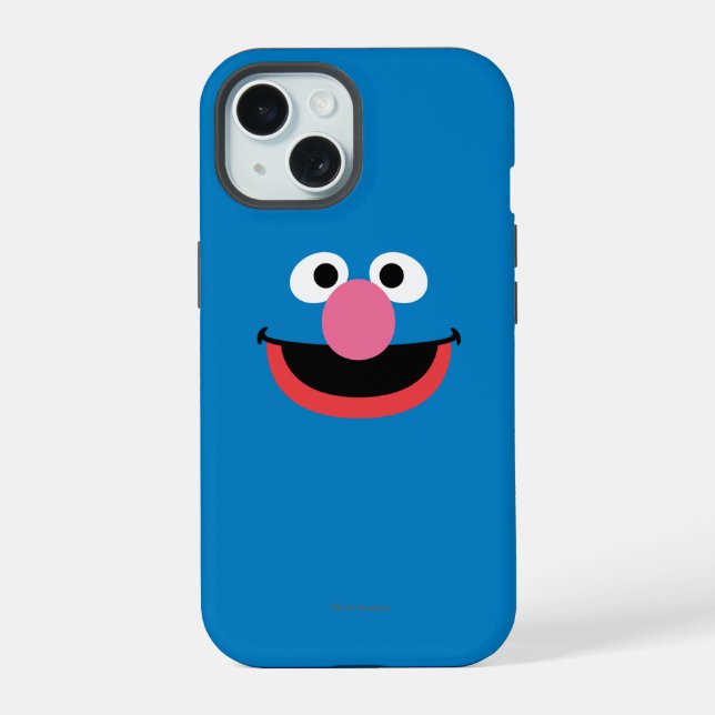 Grover Face Art Iphone Case (Back)