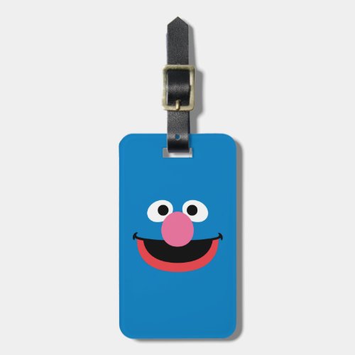 Grover Face Art Luggage Tag