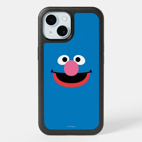 Grover Face Art iPhone 15 Case
