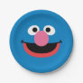 Grover Face Art Paper Plates