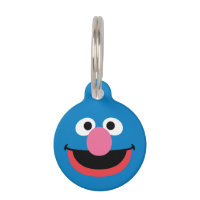 Grover Face Art Pet ID Tag