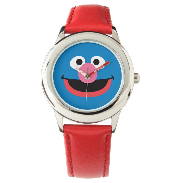 Grover Face Art Watch (Front)