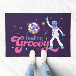 Grover Feeling Groovy Disco 70's Retro Doormat