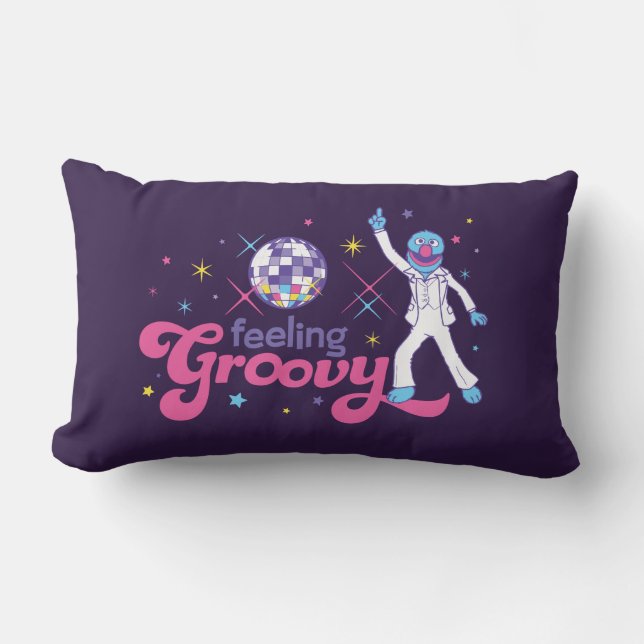 Grover | Feeling Groovy Lumbar Pillow (Front)