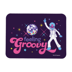Grover Feeling Groovy Magnet