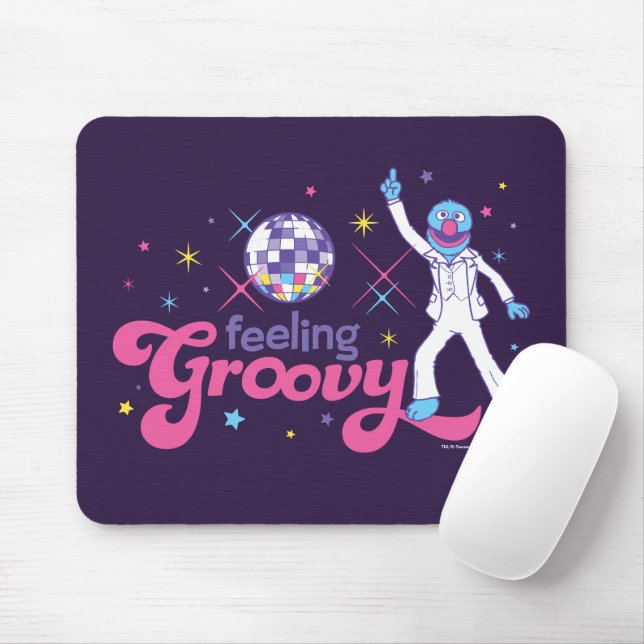 Grover | Feeling Groovy Mouse Pad (With Mouse)