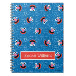 Grover Furry Face Pattern Notebook