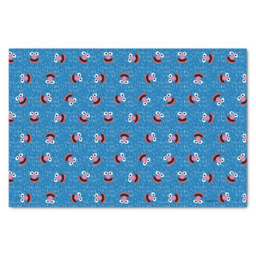Grover Furry Face Pattern Tissue Paper