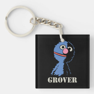 Grover Half Keychain