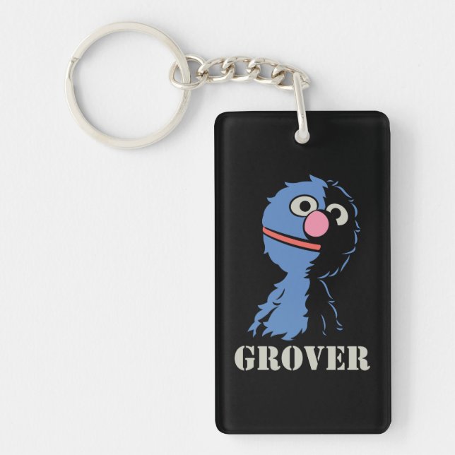 Grover Half Keychain (Front)