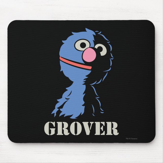 Grover Half Mouse Pad (Front)