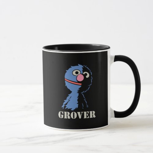 Grover Half Mug