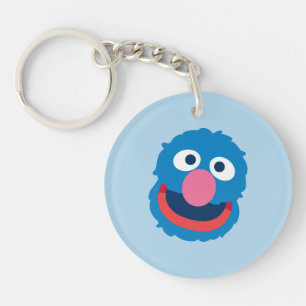 Grover Head Keychain
