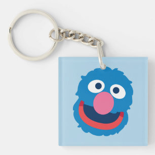 Grover Head Keychain