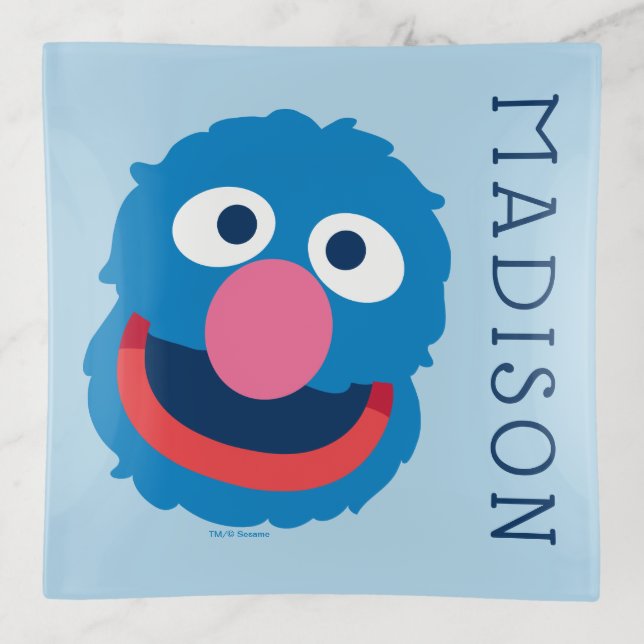 Grover Head Trinket Tray (Front)