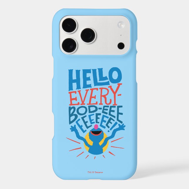 Grover Hello Case-Mate iPhone Case (Back)