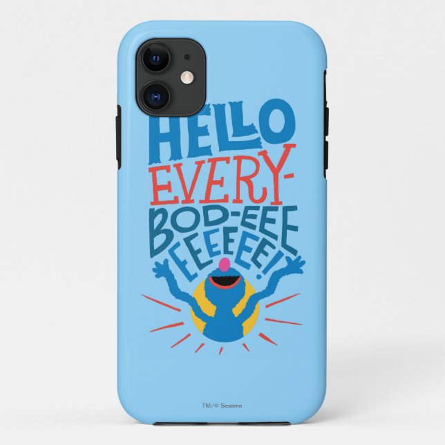 Grover Hello Case-Mate iPhone Case (Back)