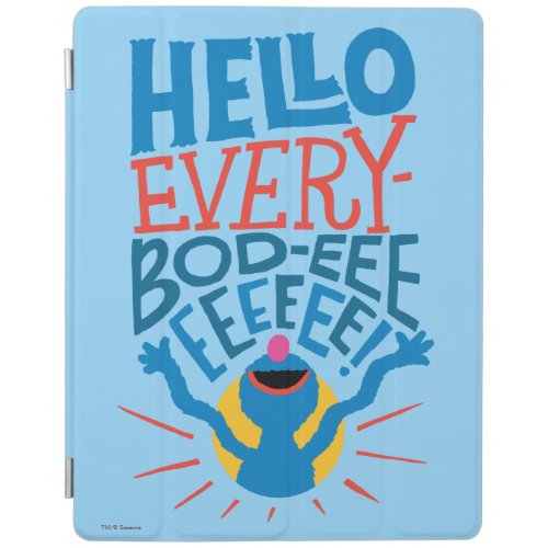Grover Hello iPad Smart Cover
