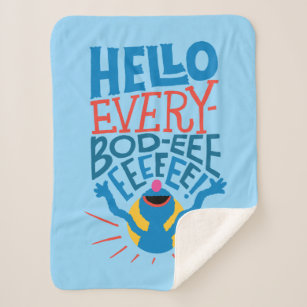 Grover Sesame Street Blankets & Throws | Zazzle