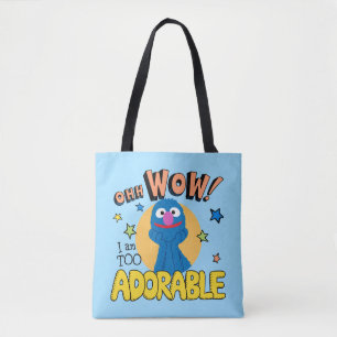 Grover I Am Too Adorable Tote Bag