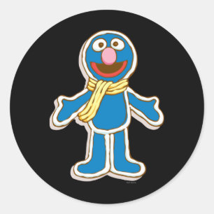 Grover Reindeer T Shirt Classic Round Sticker