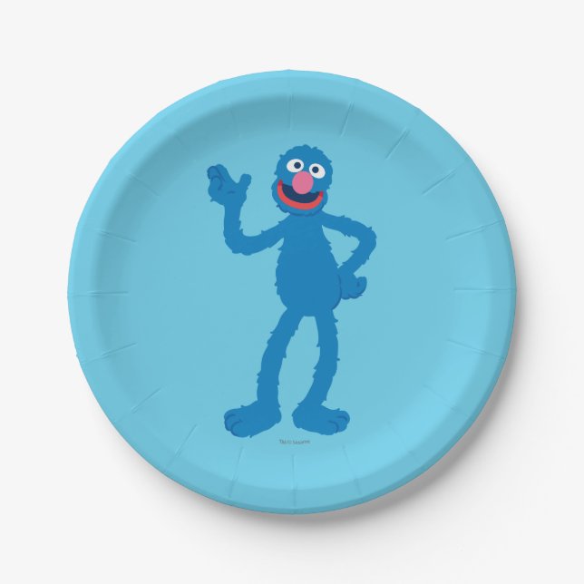 Grover Standing Paper Plates (Front)