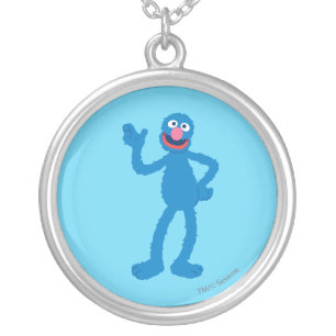 Grover Standing Silver Plated Necklace