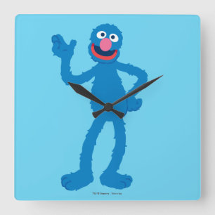 Grover Standing Square Wall Clock
