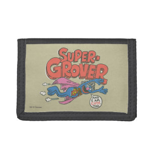 Grover Vintage Kids 1 Trifold Wallet