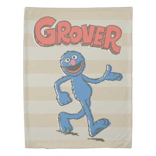 Grover Vintage Kids 2 Duvet Cover