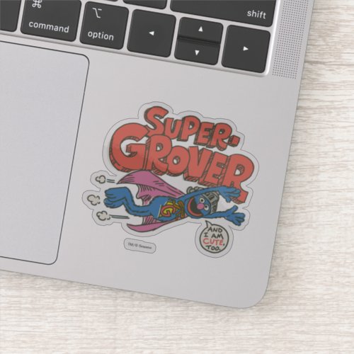 Grover Vintage Kids Sticker