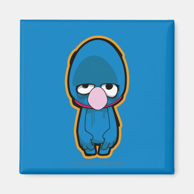 Grover Zombie Magnet (Front)