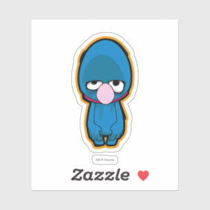 Grover Zombie Sticker