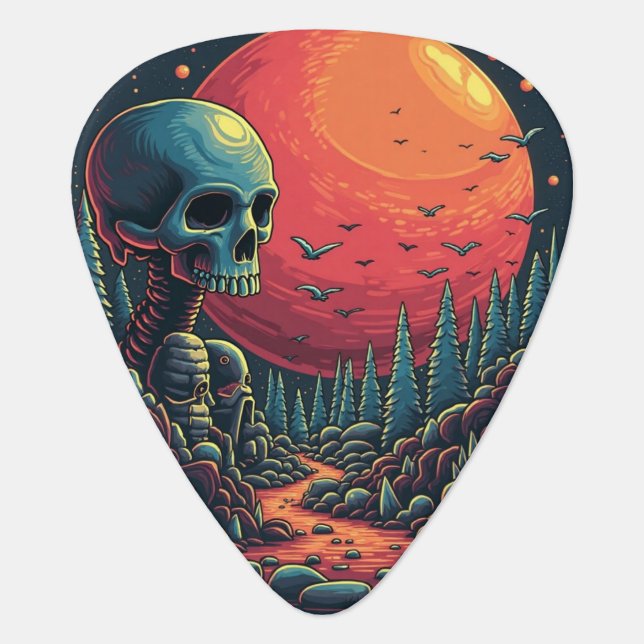 Groverallman Guitar Pick (Front)