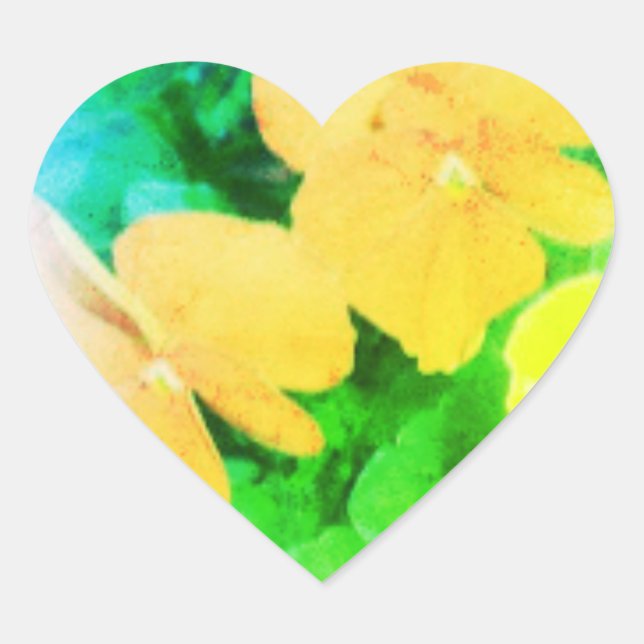 Groverallman Guitar Pick Heart Sticker (Front)