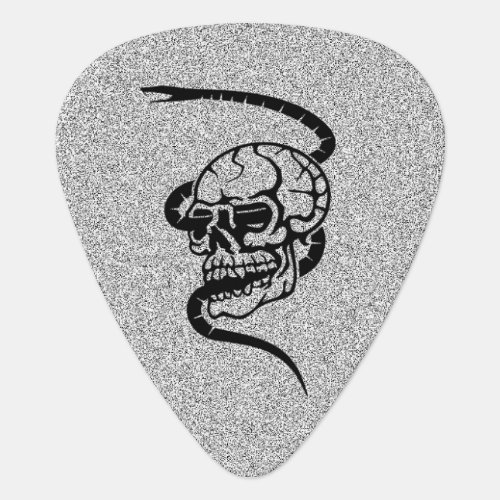 Groverallman Guitar PickSkull  Snake Guitar Pick