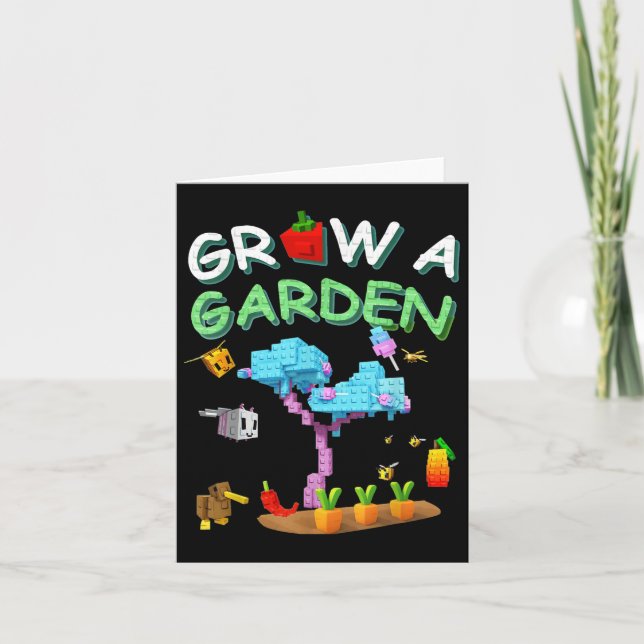 Grow A Garden - Candy Blossom  Card (Front)