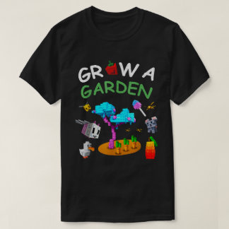 Grow a Garden Cute Pixel Tree Shirt