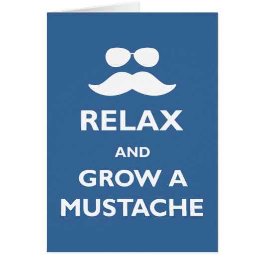 Grow a Mustache Cards (Front)