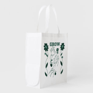 Grow - ASL Design Grocery Bag