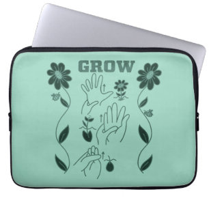 Grow - ASL Design Laptop Sleeve